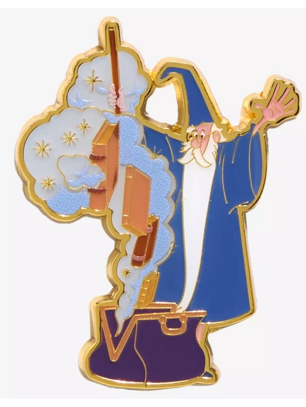 Loungefly Disney The Sword in the Stone Merlin Suitcase Enamel Pin
